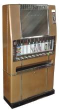 Coin-Operated Candy Vending Machine, National Vending Machine w/10 columns,