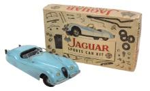Toy Model Jaguar, diecast metal, mfgd by Doepke Model Toys in orig box, Goo