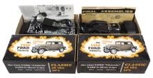 Scale Model Ford Kits (2), unbuilt '32 Victorias in orig boxes & Ford maile
