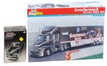 Scale Model Kits (2), unbuilt Goodwrench Service Race Rig by Revell & 1948