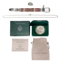 Gucci and David Yurman Sterling Silver Jewelry Assortment