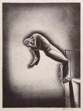 Rockwell Kent (American 1882-1971) 'Nightmare' Lithograph