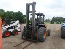 2014 Case 586H Rough-terrain Forklift, s/n NEC715442: Canopy, 2wd, Diesel,