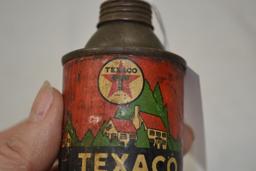 Texaco Home Lubricant Oil Can 7" Tall