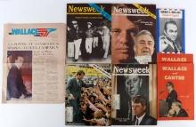 NEWSWEEK LOT FROM 1968 & GEORGE WALLACE