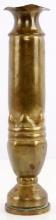 US WWII 40MM MK-2 BRASS SHELL TRENCH ART VASE