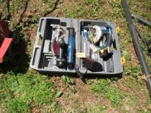 RYOBI TOOLS AND BATTERY CHARGER