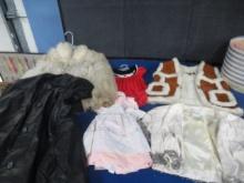 CLOTHING LOT- FURS AND MORE