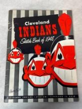 1948 Cleveland Indians Sketch Book