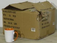 CIB Coffee Mug (White outside and Orange inside)