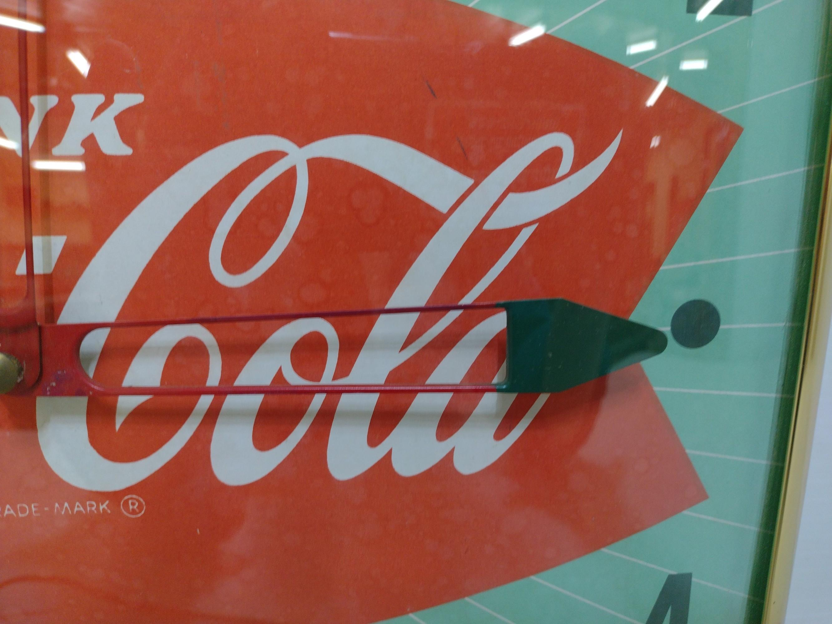 Drink Coca-Cola Advertising Clock