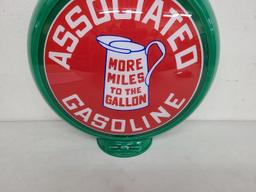 Associated Gasoline Pump Globe