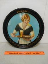 Dixie Beer Tin Serving Tray