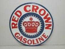 DSP Red Crown Gas Sign