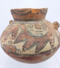 Pre-Columbian South American Polychrome Pot