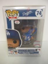 Mookie Betts of the LA Dodgers signed autographed Funko Pop Figure PAAS COA 679