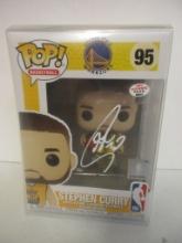 Stephen Curry of the Golden State Warriors signed autographed Funko Pop Figure PAAS COA 841