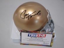 Paul Hornung of Notre Dame signed autographed mini helmet TriStar COA 222