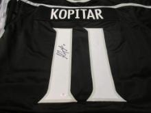 Anze Kopitar of the LA Kings signed autographed hockey jersey PAAS COA 172