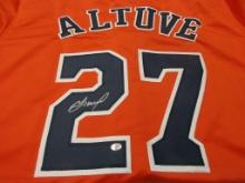 Jose Altuve of the Houston Astros signed autographed baseball jersey PAAS COA 101