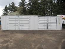 2024 HIGH CUBE SHIPPING CONTAINER W/ (2) SIDE DOORS