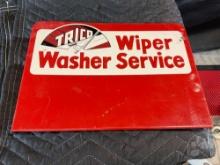 TRICO WIPER WASHER SERVICE METAL SIGN
