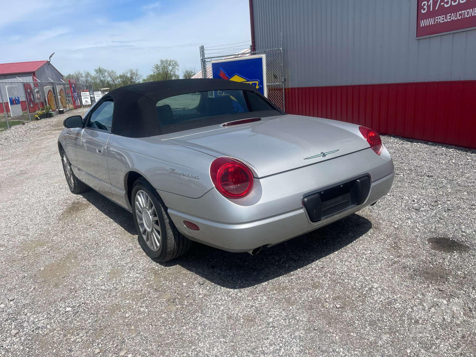 2005 FORD THUNDERBIRD VIN: 1FAHP60A05Y106702 COUPE