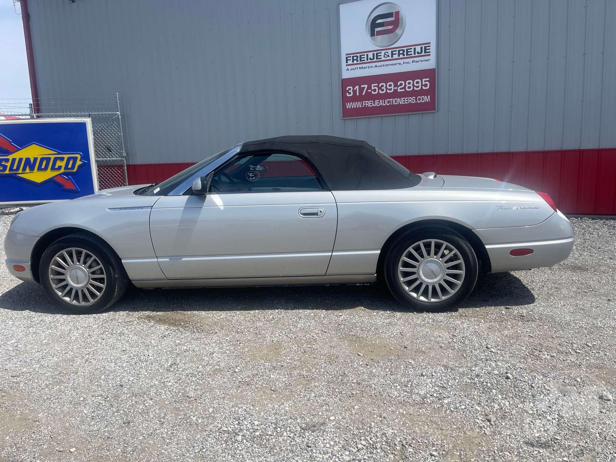 2005 FORD THUNDERBIRD VIN: 1FAHP60A05Y106702 COUPE