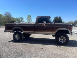 1986 FORD F-150 4X4 VIN: 1FTEF14H4GNA71595 PICKUP