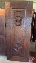 NEW Indonesia Hand Carved Mahogany Solid Door