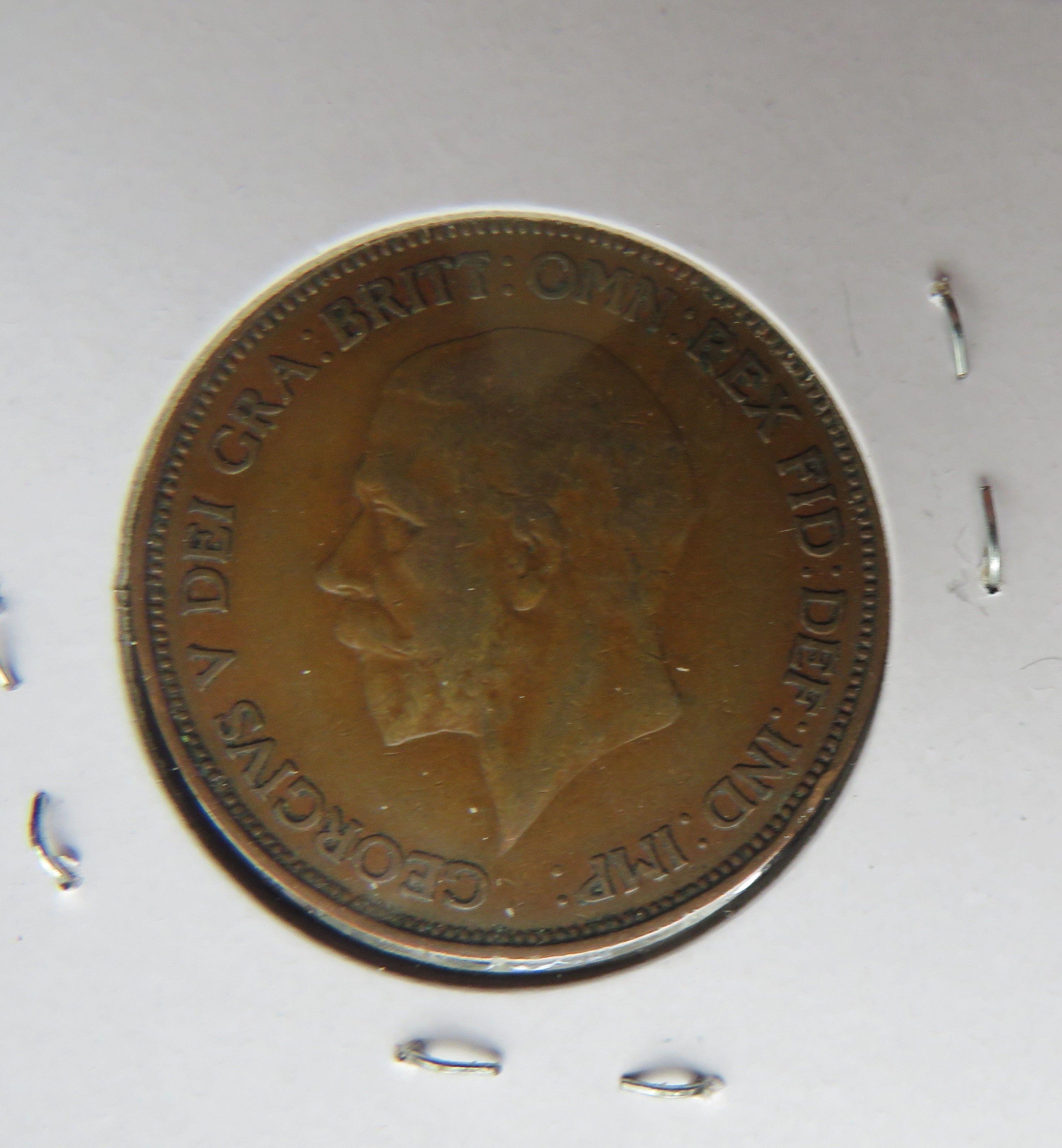 1936- 1 Cent Great Britton