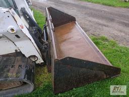 Bobcat T650 track skid steer loader, cab, GP bucket, power wedges, 2 speed, hand and foot controls,