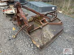 3pt hitch rotary mower, 6ft