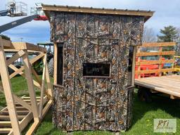 6X6 Hunting blind with stand