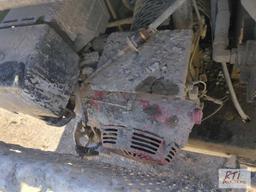 Whiteman concrete buggy, Honda gas engine