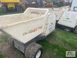 Indy EPB72-16 electric concrete buggy, 1191 hrs, not running