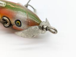 Antique Pflueger Monarch Minnow Fishing Lure