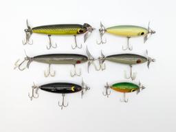(6) Poes Underwater Minnow Fishing Lures
