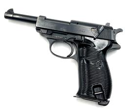 WW II German Walther P.38 Semi-Auto 9mm Pistol
