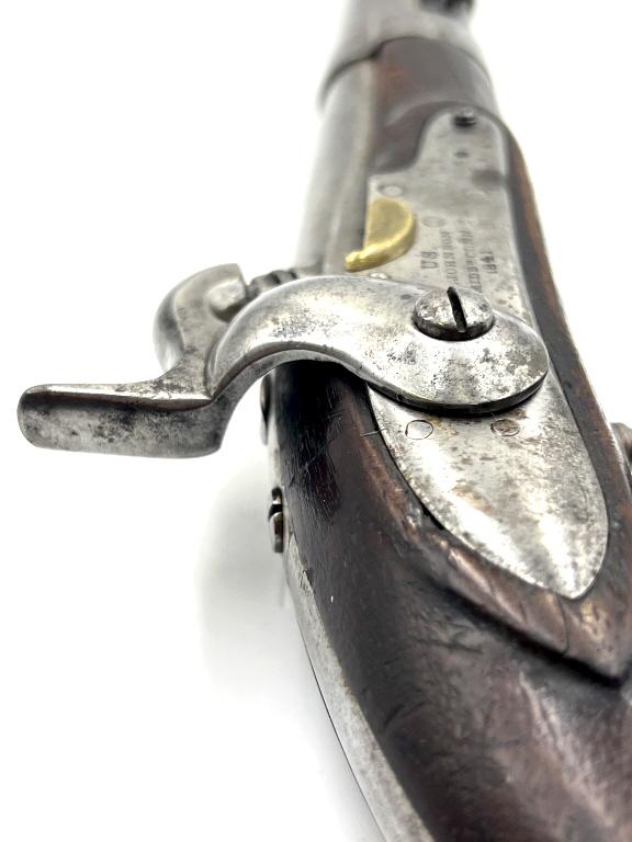 US Johnson Model 1836 .54 Cal Percussion Pistol