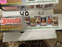 1991 DONRUSS BASEBALL CARDS WITH PUZZLE CARDS