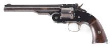 (A) VERY FINE MARTIALLY MARKED SMITH & WESSON SECOND MODEL NO. 3 SCHOFIELD SINGLE ACTION REVOLVER.
