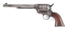 (A) AINSWORTH INSPECTED COLT CAVALRY SINGLE ACTION ARMY REVOLVER.