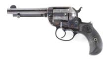 (C) HIGH CONDITION COLT MODEL 1877 LIGHTNING DOUBLE ACTION REVOLVER WITH PICTURE BOX.