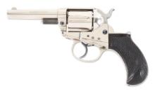 (A) FINE FIRST YEAR COLT MODEL 1877 LIGHTNING DOUBLE ACTION REVOLVER.