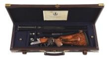 (M) LUCIANO BOSIS DOUBLE RIFLE IN .470 NITRO EXPRESS, WITH CASE.