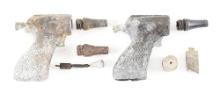 (C) LOT OF 2: EXTREMELY RARE RELIC CIA DEER GUNS WITH SPARE PARTS.