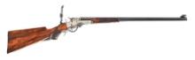 (A) DELUXE MASSACHUSETTS ARMS CO. MODEL 1882 MAYNARD SINGLE SHOT RIFLE.