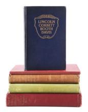 LOT OF 5: BOOKS REGARDING ABRAHAM LINCOLN, EX-LATTIMER.