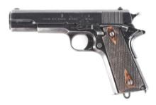 (C) EARLY KONGSBERG MODEL 1914 SEMI AUTOMATIC PISTOL WITH ORIGINAL ACCESSORIES.